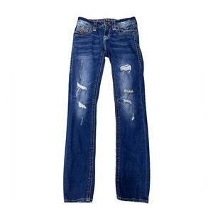 Women's Rock Revival Distressed Straight Leg Joyelle Jeans